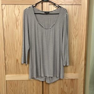 Market & Spruce Striped Top size XL